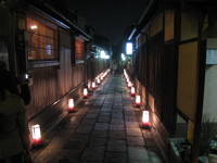 京都　東山　花灯路