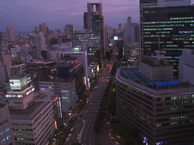 梅田の夜景